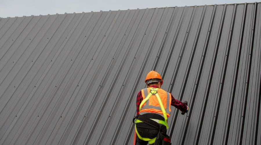Professional metal roof installation services in Avera, GA